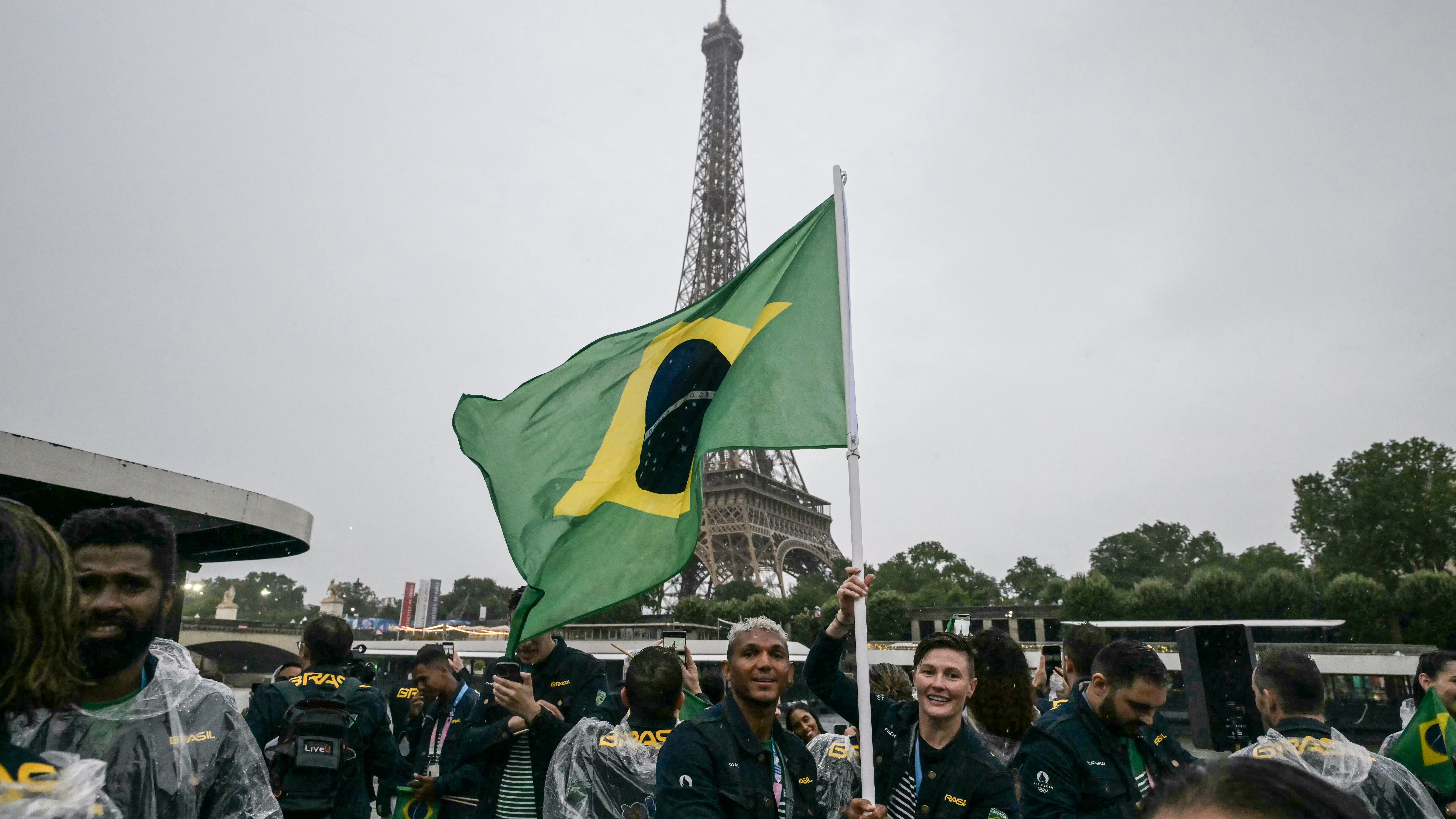 Quem foram os porta-bandeiras do Brasil na Olimpíada de Paris