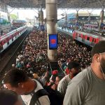 Trem da CPTM descarrila e gera caos em estações de São Paulo