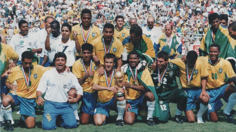 Copa do Mundo: quantos gols o Brasil fez na campanha do tetracampeonato?