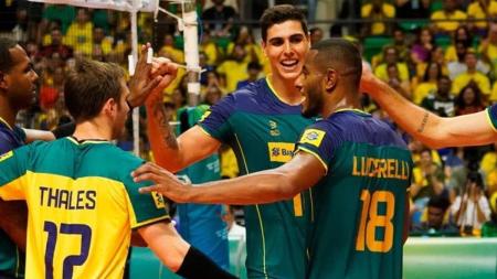 Brasil ainda não perdeu um set no Sul-Americano