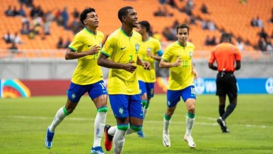 Brasil atropelou Nova Caledônia e se recuperou no Mundial Sub-17