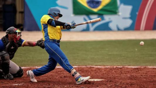 Brasil conquistou a prata diante da Colômbia