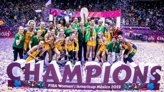 Brasil conquistou Copa América feminina de Basquete