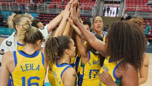 Brasil conquistou o ouro no basquete feminino nos Jogos Pan-Americanos de Santiago, no Chile