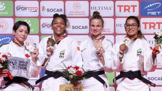 Brasil conquistou quatro medalhas no Grand Slam de Judô da Turquia