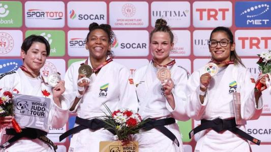 Brasil conquistou quatro medalhas no Grand Slam de Judô da Turquia
