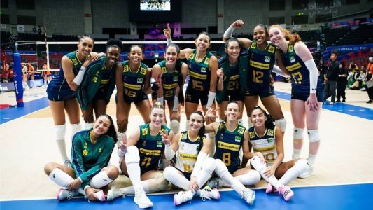 Brasil conseguiu primeira vitória na VNL