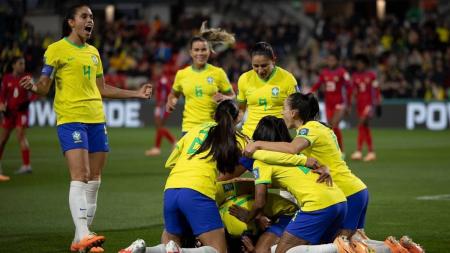 Brasil dominou a partida