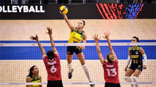 Brasil e Canadá pela Liga das Nações de Vôlei