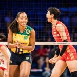 Brasil começa mal, se recupera, mas perde para China e é eliminado da Liga das Nações de Vôlei