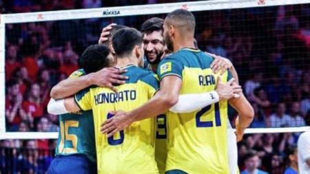 Brasil e França se enfrentam na Liga das Nações de Vôlei Masculino