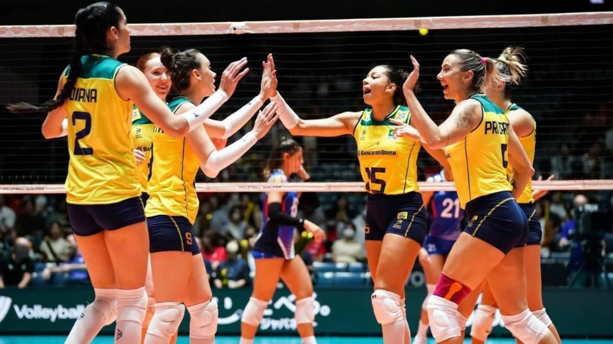 Brasil x Japão: onde assistir ao jogo pelo Pré-Olímpico de Vôlei
