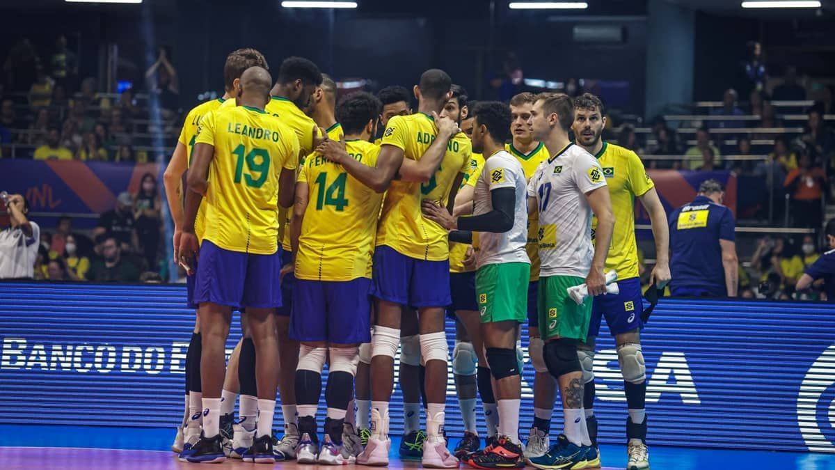 Sem Leal e Lucão, CBV divulga 14 convocados para a primeira fase da Liga das Nações de Vôlei