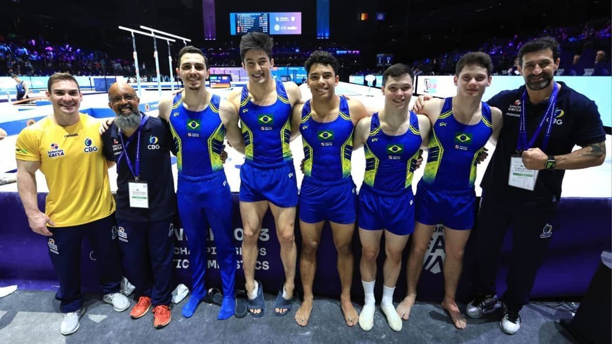 Brasil vai bem na qualificatória do Mundial de Ginástica e mira vaga olímpica