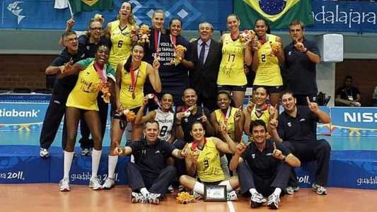 Brasil foi campeão do Pan-Americano de Guadalajara