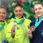 Brasil conquista ouro e prata na ginástica rítmica nos Jogos Pan-Americanos