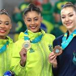 Brasil conquista ouro e prata na ginástica rítmica nos Jogos Pan-Americanos