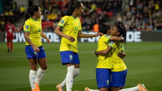 Brasil iniciou a Copa de 2023 com vitória
