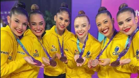 Brasil levou o bronze em competição disputada na Romênia