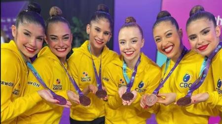 Brasil levou o bronze em competição disputada na Romênia