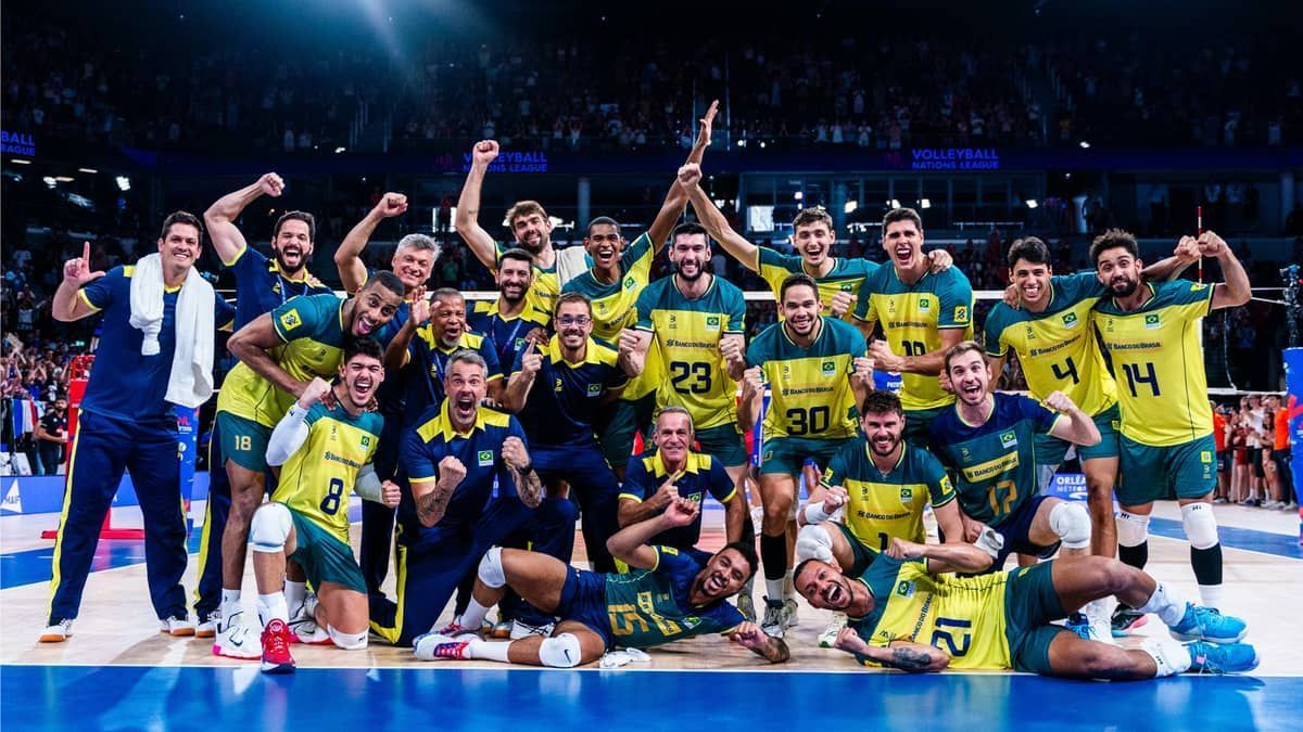 Liga das Nações de Vôlei Masculino: veja os confrontos do Brasil na terceira semana