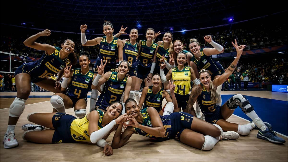 CBV divulga lista de convocadas para a terceira semana da Liga das Nações de Vôlei
