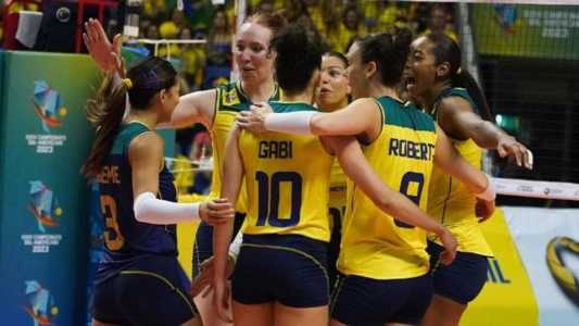 Brasil no Sul-Americano de Vôlei