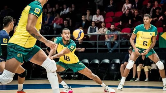 Brasil ocupa a terceira colocação na Liga das Nações de Vôlei
