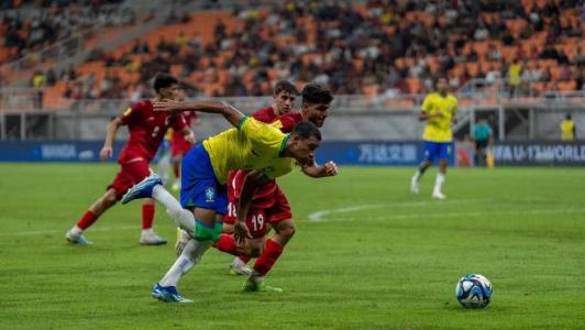 Brasil perdeu de virada para o Irã na estreia da Copa do Mundo Sub-17