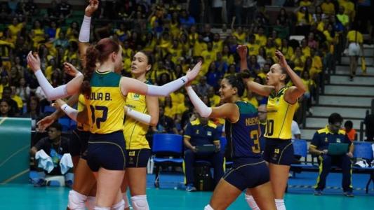 Brasil vence Argentina pelo Sul-Americano