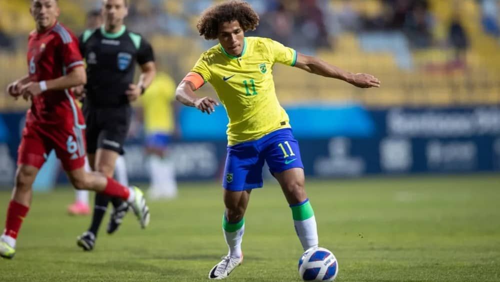 Brasil bate a Colômbia e vai às semis do futebol masculino no Pan de Santiago