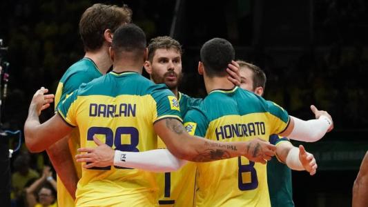 Brasil venceu a Itália no tie-break