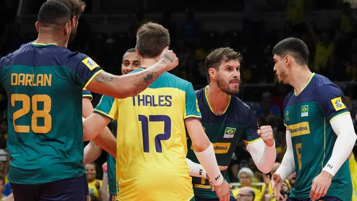 Vôlei: Brasil começa mal, mas vence Cuba e segue vivo no Pré-Olímpico