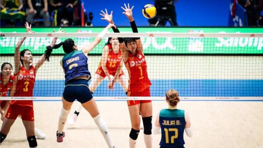 Brasil x China pela Liga das Nações de Vôlei
