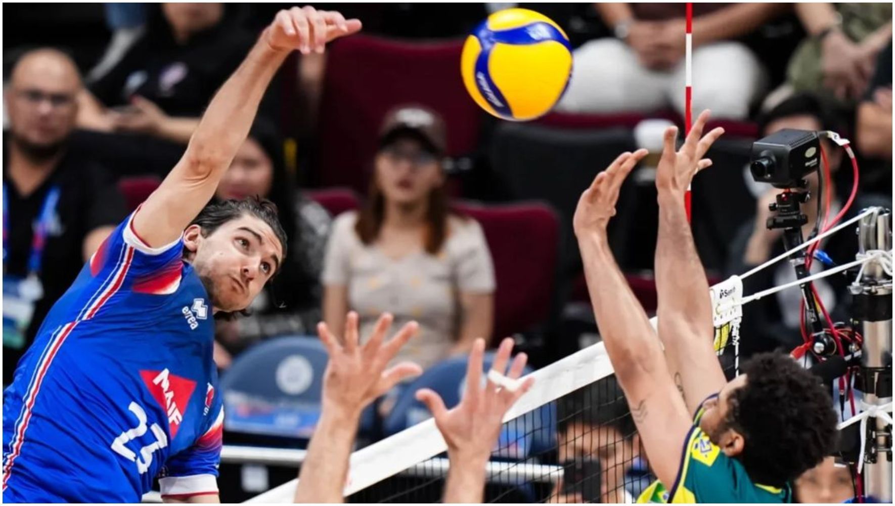 Brasil perde para a França na última rodada da Liga das Nações (VNL) Masculina