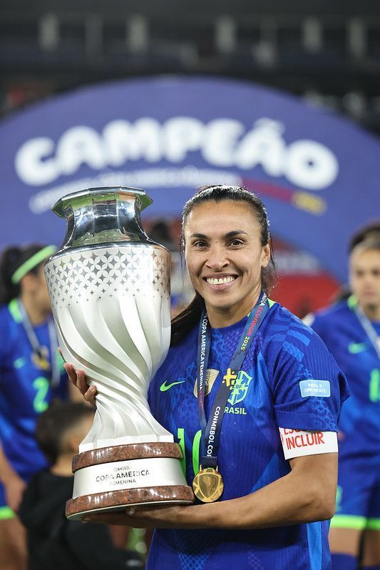 O temor que Marta sentiu durante a final da Copa América Feminina