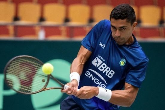 Com equilíbrio, Brasil abre duelo com a Suécia na Copa Davis