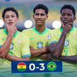 Brasil desfila diante da Bolívia e vence primeira no Sul-Americano Sub-17