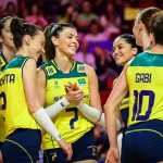 Vôlei: com mudanças, Brasil inscreve 14 jogadoras para jogo contra Bulgária