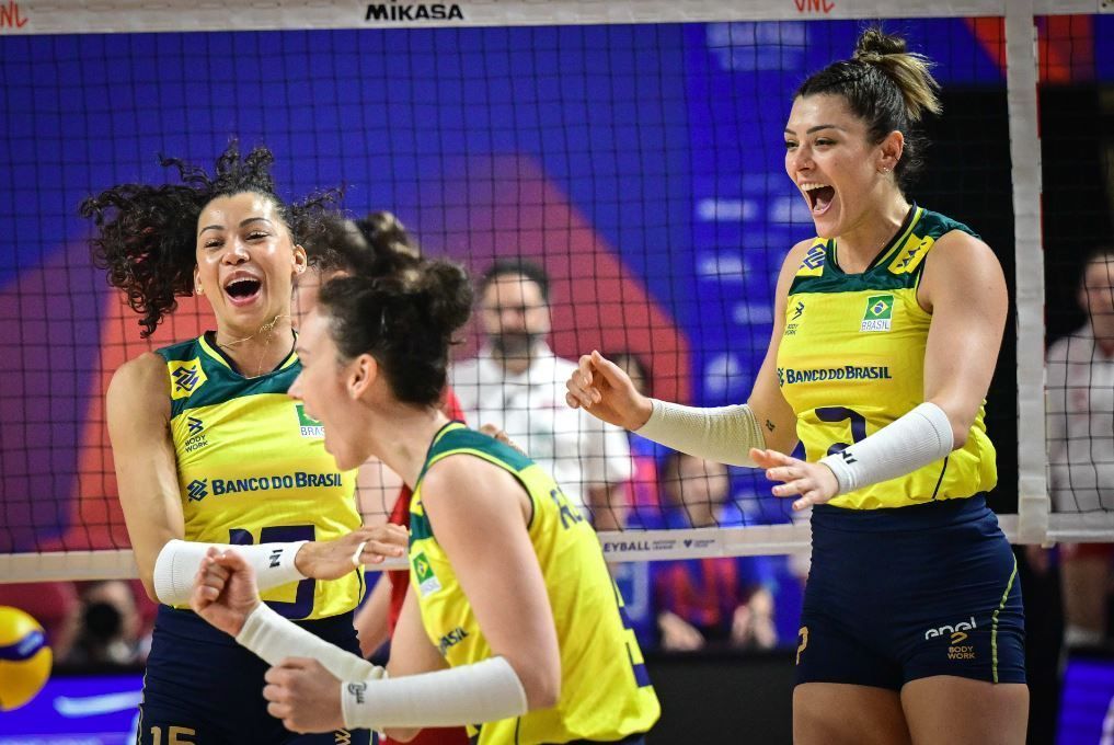 Brasil x Alemanha: horário e onde assistir ao jogo pela Liga das Nações (VNL) Feminina