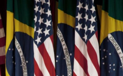 BRASIL EUA BANDEIRAS