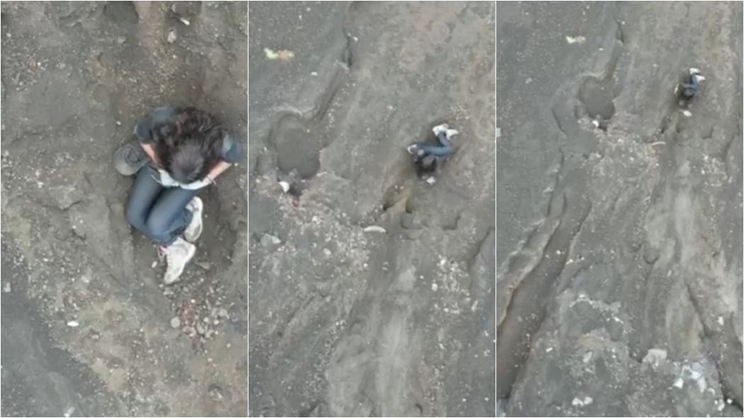 Brasileira cai durante trilha em vulcão na Indonésia e aguarda por resgate há mais de 13 horas; vídeo