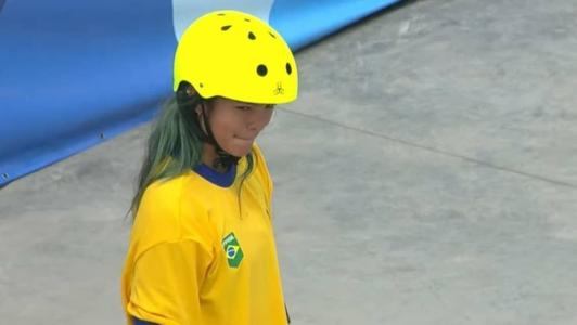 Brasileira foi a segunda melhor na disputa do Skate Park