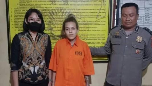 Brasileira foi detida em janeiro na Indonésia