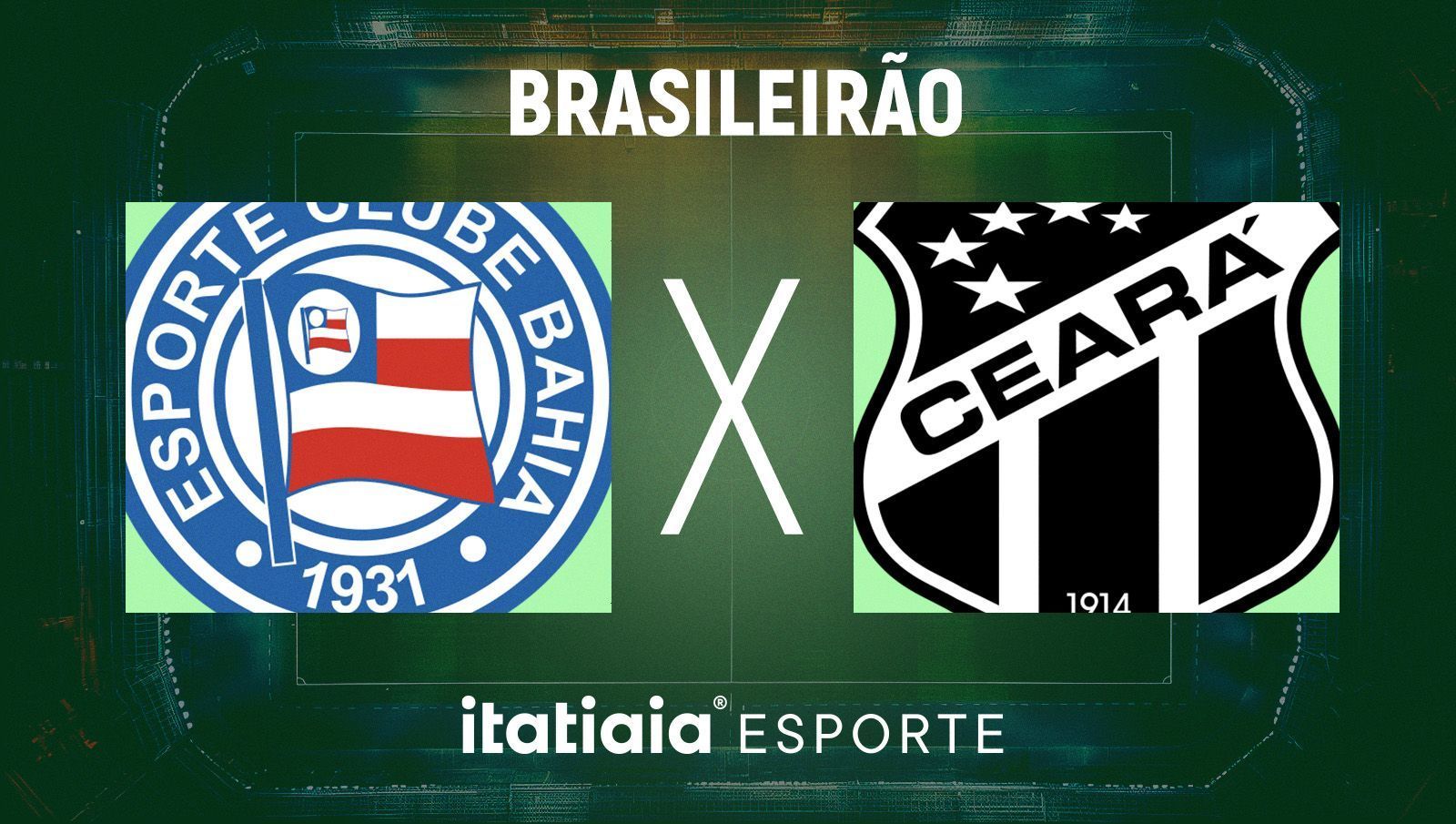 Horário e onde assistir ao vivo Bahia x Ceará, pelo Brasileirão