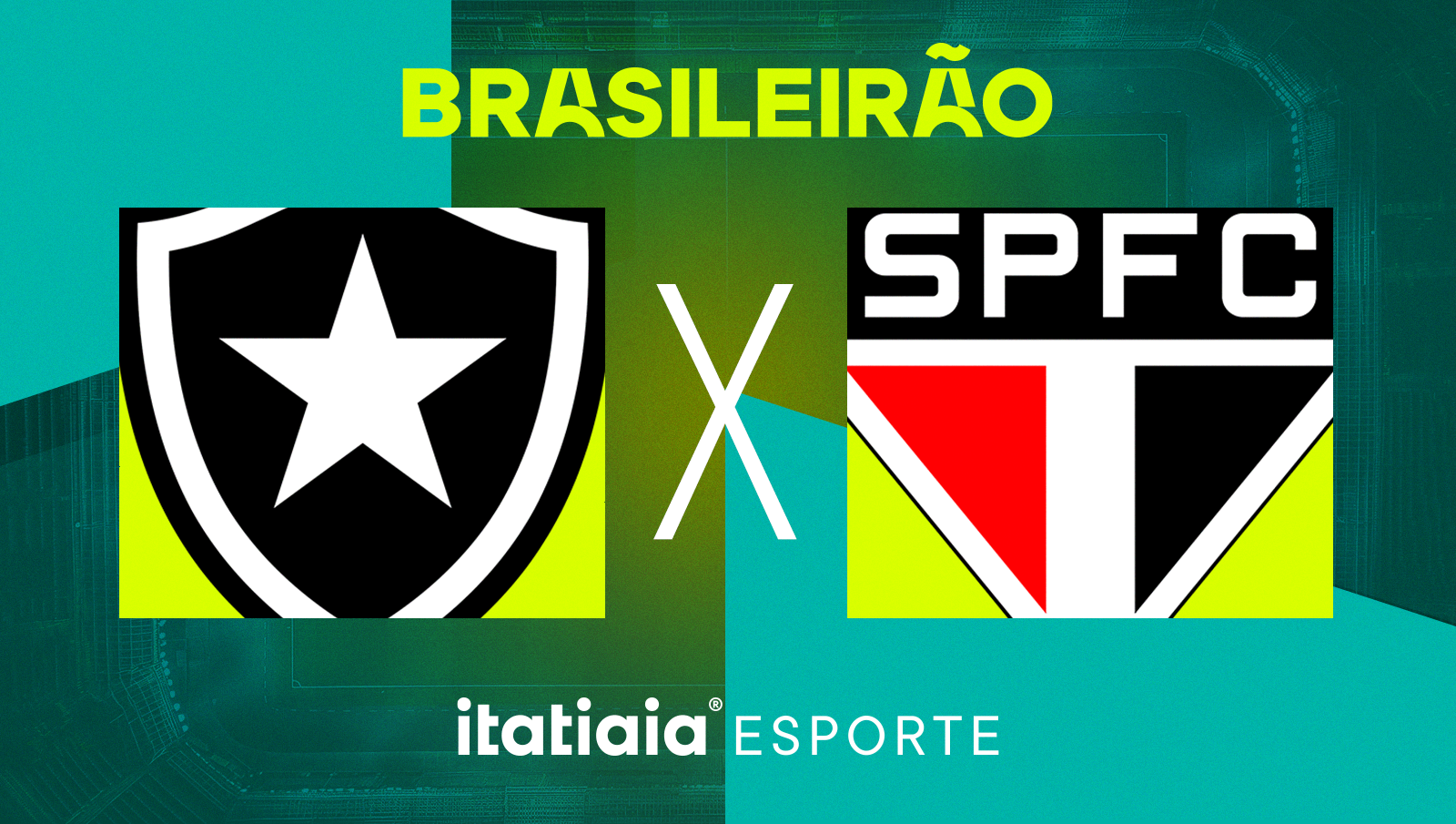 Horário e onde assistir ao vivo Botafogo x São Paulo, pelo Brasileirão