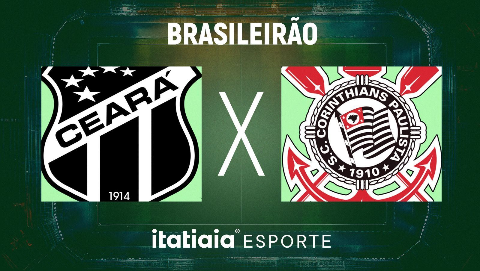 Horário e onde assistir ao vivo Ceará x Corinthians, pelo Brasileirão
