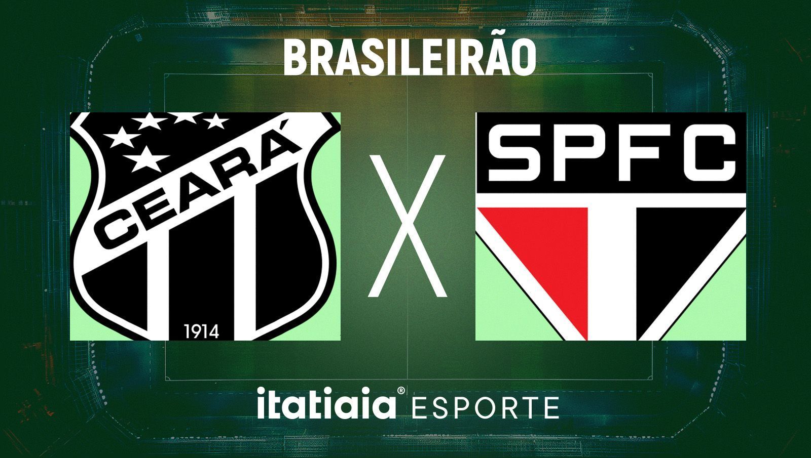 Horário e onde assistir ao vivo Ceará x São Paulo, pelo Brasileirão