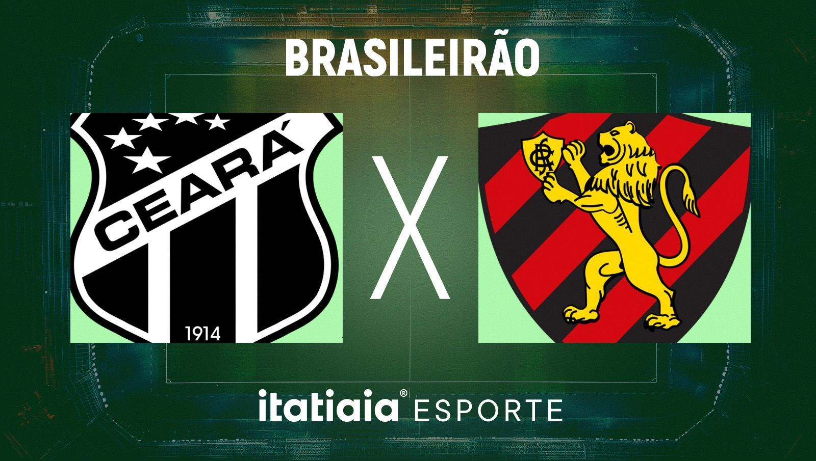 Horário e onde assistir ao vivo Ceará x Sport, pela Série A