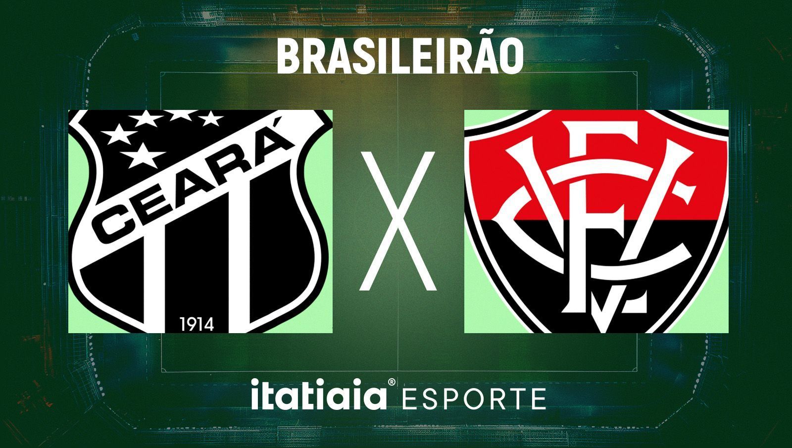 Horário e onde assistir ao vivo Ceará x Vitória, pelo Brasileirão